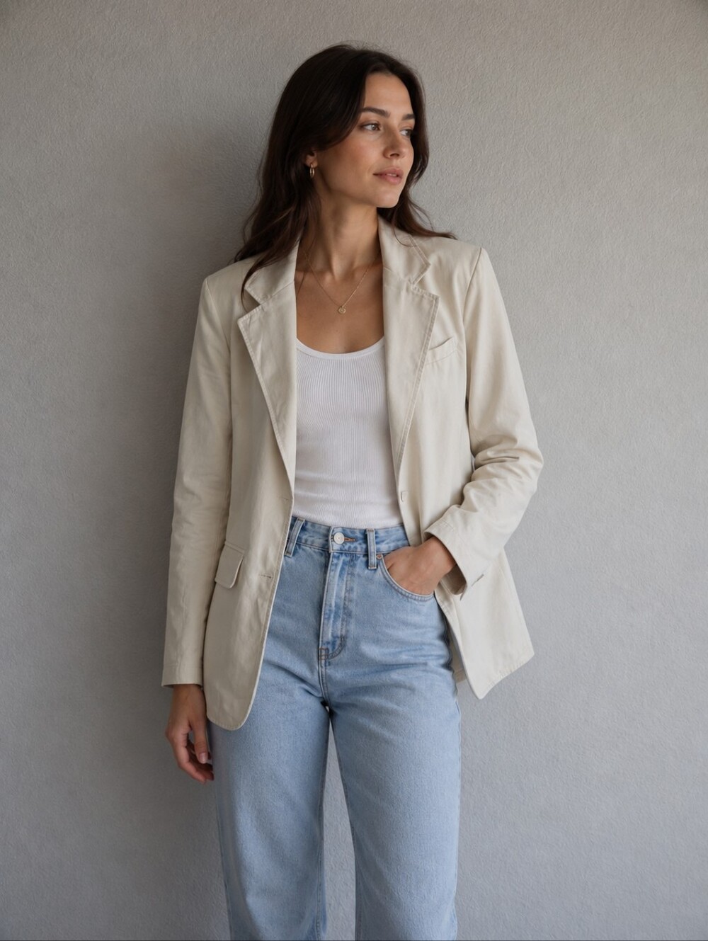 Buck Mason Tusk Ever Twill Two Button Jacket